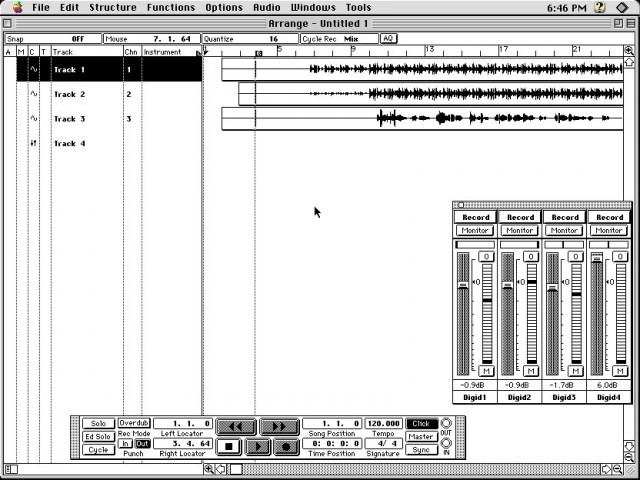 Fig 5 cubase audio mac Screenshot.