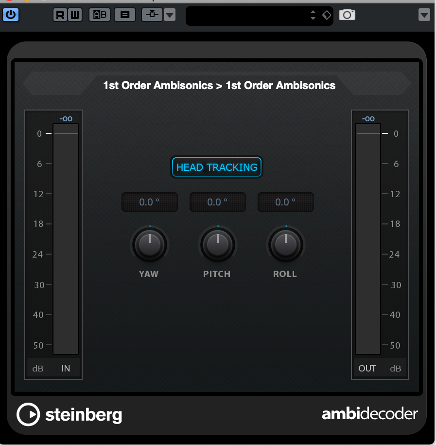 fig 3 vst ambidecoder Closeup of the controls.