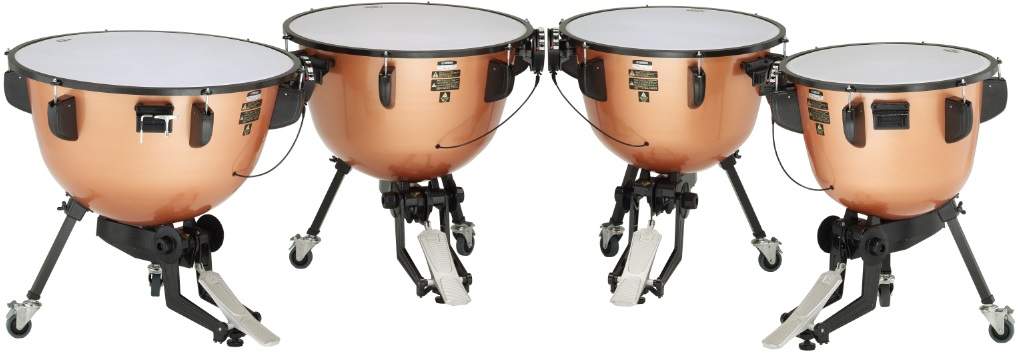 3300-series trimpani Yamaha TP-3300 travel timpani.