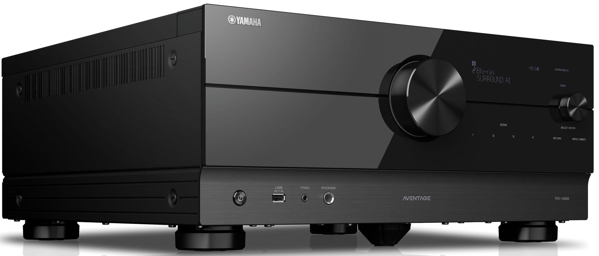 RXA8A-resize View of receiver from front left corner.
