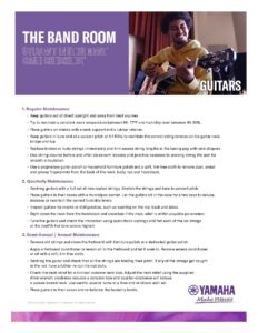 Guitar Care Guide